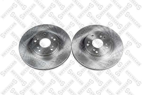 диск тормозной передний!\ Honda Accord 2.0/2.4/2.2i-CTDi 03> 6020-1092V-SX STELLOX