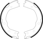 Колодки барабанные KIA Mohave 09- BS13002 BS13002 SB NAGAMOCHI