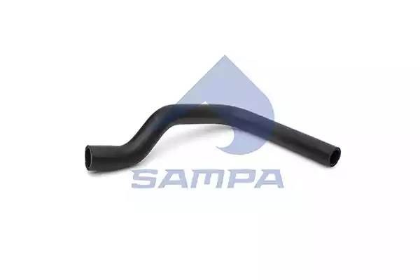 Патрубок DAF радиатора масляного охлаждения SAMPA 051075 SAMPA