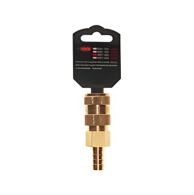 Переходник для компрессора 10мм быстросъемный с клапаном "елочка" на холдере ROC RF-BSE1-4SH ROCK FORCE