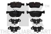 колодки дисковые задние!\ Ford Mondeo V 1.5/2.0 EcoBoost/TDCi 14>, Peugeot Boxer 222581 NK