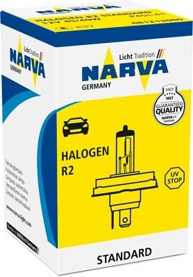 Лампа 12V R2 45/40W P45t-41 Standard NARVA 481213000 NARVA