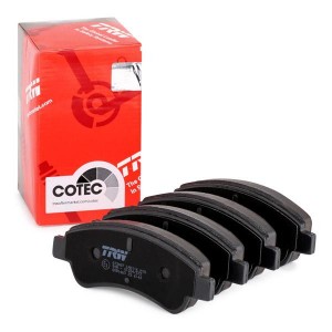 Колодки тормозные PEUGEOT Partner, 207, 307, 1007 CITROEN C4, Berlingo передние  GDB1463 TRW