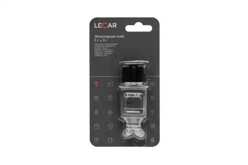 Клей эпоксидный 3 гр.+3 гр. (блистер) LECAR000041711 LECAR