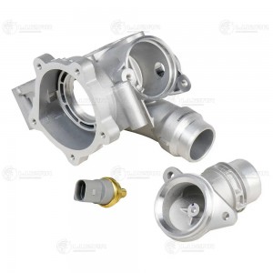 Корпус термостата для VOLKSWAGEN Passat B6 05-/Skoda Octavia A5 04- 1.8T/2.0T ал LT1869 LUZAR