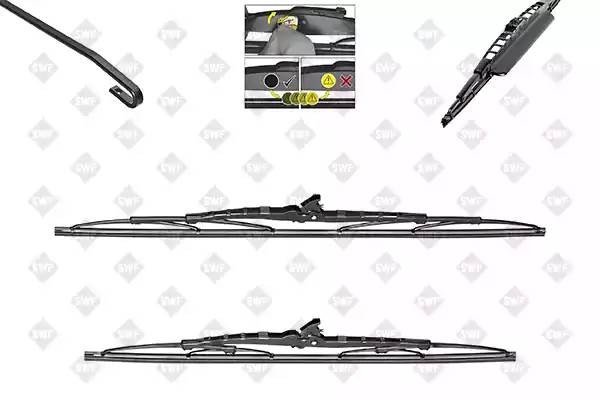 Щетки стеклоочистителя 500mm 475mm  116335 116335 SWF