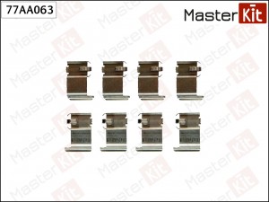 Комплект установочный тормозных колодок MITSUBISHI Lancer VI 95-03 77AA063 77AA063 MASTER KIT