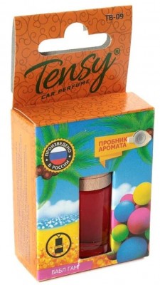 ТВ-09 ароматизатор! 'Tensy' Бабл гам Бутылочка с дер. 6мл, 15шт./бл\ TB09 TENSY