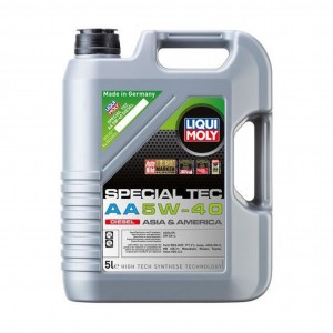 21332 LiquiMoly Синт-ое мот.масло Special Tec AA  Diesel 5W-40 CK-4 E9 (5л) 21332 LIQUI MOLY