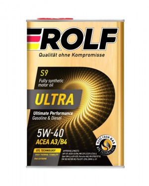 Масло моторное ROLF Ultra A3/B4 5W40 синт.4л 323106 ROLF