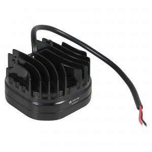 Фара светодиодная квадратная, 4 LED направленный свет, 40W (78х78х50) 12/24V (AL ALED036 AIRLINE