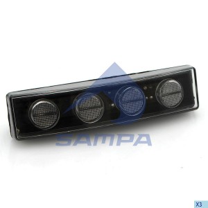 Фонарь габаритный желтый 042049 SAMPA