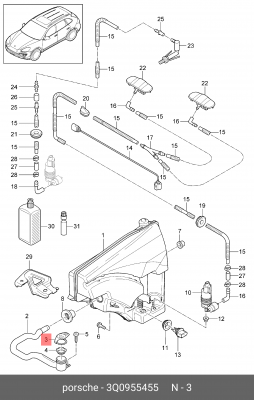 VW POLO (SED RUS) (2011>) 3Q0 955 455 VAG