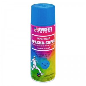 Краска-спрей (голубая) № 32 272 мл ABRO MASTERS SP032AM ABRO