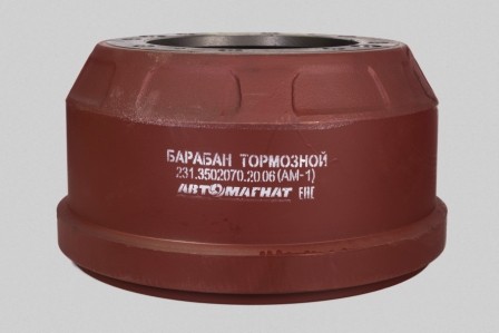 Барабан ПАЗ-320412, 4234 торм перед/зад (8 шпилек, диск 19,5)(ось 111-3501070-50 23135020702006 AVTOMAGNAT