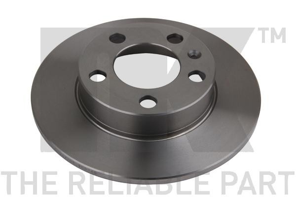 204761NK диск тормозной задний!\ Audi A2/A3/TT,VW Bora/Golf 1.4-1.9TDi 96> 204761 NK