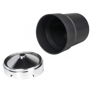 Пепельница автомобильная в штатное место черная/серебро AIRLINE AAT-01 AIRLINE