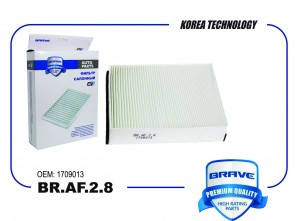 Фильтр салонный BR.AF.2.8 1709013 FORD Focus III BR.AF.2.8 BRAF28 BRAVE