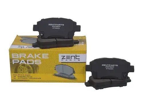 колодки дисковые передние! Toyota Yaris 1.0i/1.3i/1.5WTi/1.4D 99-01 Z07507 ZENTPARTS