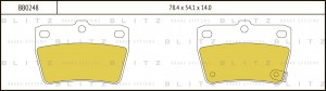 TOYOTA RAV 4 00> / CHERY TIGGO (T11) 05> BB0248 BLITZ