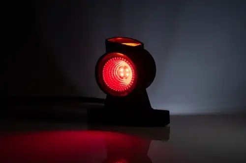 фонарь габаритный! LED, RH, 3х -цветный, L=96мм, с проводом 0,5м \ FT140APLED FRISTOM