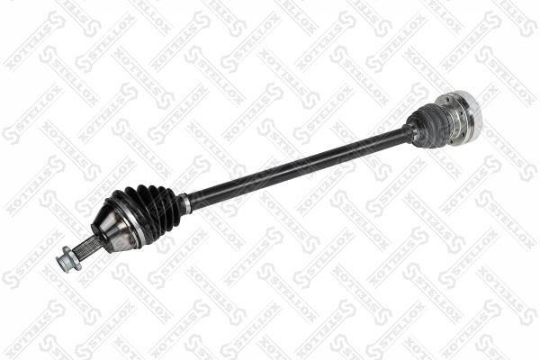 привод правый! 755mm, 24585\ VW Polo 1.2 02> 1582306SX STELLOX