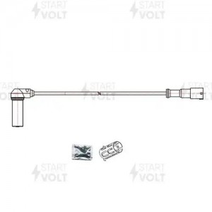 Датчик ABS для а/м Iveco EuroTech (98-)/EuroStar (93-) угловой 2500мм (VS-ABS 21 VSABS2112 START VOLT