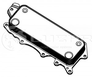 Радиатор масл. для а/м Mercedes-Benz ML/GL (W164/165) (05-) 3.0D LOc1507 LOC1507 LUZAR