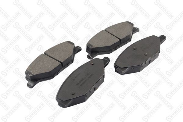 колодки дисковые передние с антискр. пл.\ Skoda Fabia 1.2, VW Polo  000575BSX 000-575B-SX STELLOX