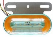 фонарь габаритный! оранжевый 24V с подсветкой колеса и указ. поворота, с кронште 1310024 TEH AVTO SVET