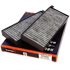 Фильтр салонный SSANG YONG KYRONACTYON 05- (к-т 2шт) (угольный)  KC0060S KC0060S KORTEX