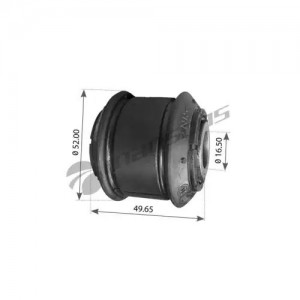 Сайлентблок DAF стабилизатора малый (край) MANSONS 200.119 MANSONS
