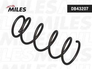 Пружина передней подвески NISSAN CUBE, TIIDA C11 SC11 04- (OBK C4N31801) DB43207 DB43207 MILES