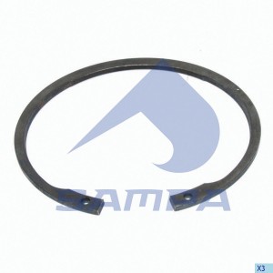 стопор! кольцо стопорное ступицы d=140 H=4 BPW ECO 6-9t 106278 SAMPA