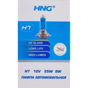 Лампа 12V H7 55W PX26d Super White HNG 12755SW HNG