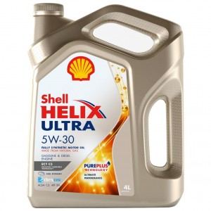 Масло моторное синтетическое Helix Ultra ECT C3 5W-30 4л 550042847 (550046363)(5 550042847 SHELL