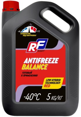 17482N RUSEFF Антифриз ANTIFREEZE Balance красн. (5кг) 17482N RUSEFF
