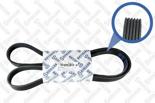 ремень поликлиновой! 6PK1635\ BMW E87 1.6-2.0i 16V 04>, Opel Astra J/Mokka/Insig 06-01635-SX STELLOX