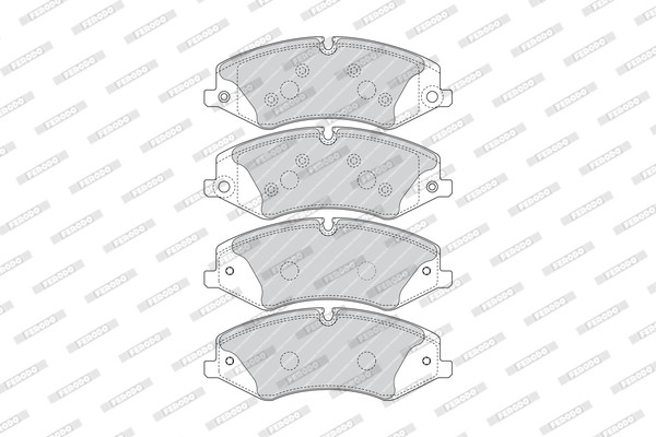 Колодки передние LAND ROVER DISCOVERY IV, RANGE ROVER III, SPORT FDB4455 FDB4455 FERODO