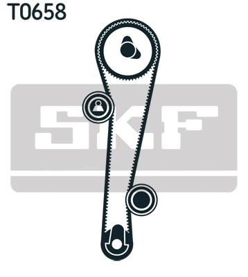 ремкомплект ГРМ!\ Hyundai Coupe/Elantra/Lantra 1.6/1.8i 16V 95> VKMA95655 SKF