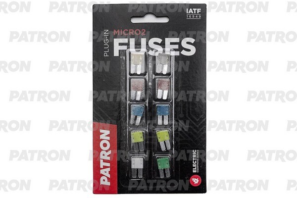 Комплект предохранителей MICRO2 Plug-In Fuses (5Ax1 7.5Ax1 10Ax2 15Ax2 20Ax2 25A PFS007 PATRON