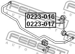 MURANO (Z50) / TEANA J31 TEANA - C 05/2007 0223-017 FEBEST