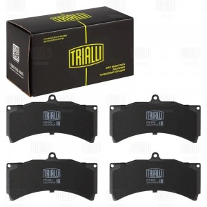 Колодки торм. с 6-порш. суппортами AP Racing (аналог FRP3054) (PFR 6054) PRO PFR 6054 TRIALLI