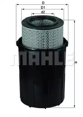 Фильтр воздушный LX388 MAHLE KNECHT