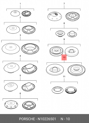AUDI / VW N 102 265 01 VAG