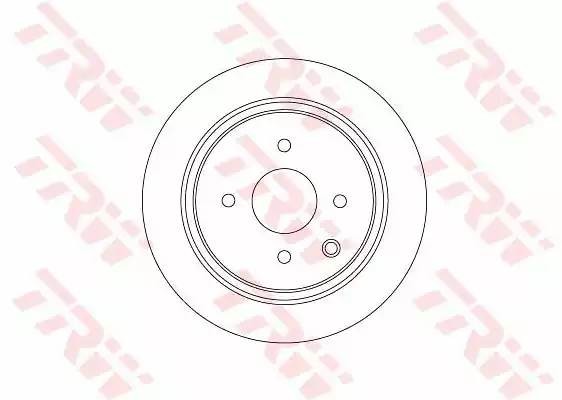 NISSAN TIIDA C11 (2007>) колодки ручника см - 3030-006 DF6317 TRW