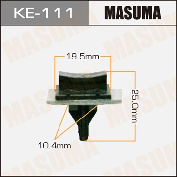 Пистон обивки универсальный MASUMA KE111 MASUMA