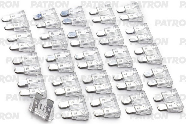 Предохранитель 25A пласт.коробка 25шт ATC Fuse 25A белый PFS032 PFS032 PATRON