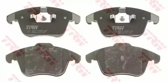 Колодки передние FORD GALAXY, MONDEO IV, VOLVO S60 II, S80 II GDB1683 GDB1683 TRW