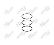 Кольца поршневые компрессора d75,00mm (STD) 2,00+2,00+4,00 DAF Compressor (Goetz 751200 VADEN